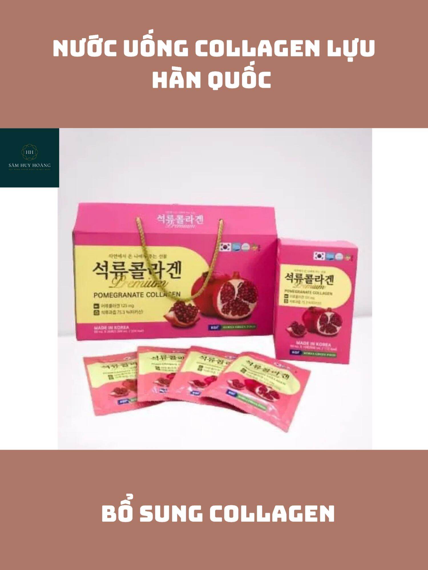 Nước uống Collagen lựu KGF