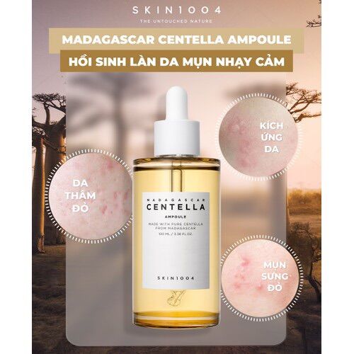 Serum rau má Centella mờ thâm mụn trắng da dành cho da thâm, da mụn 100ml