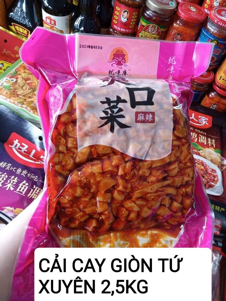 500g Củ Cải Xào Giòn Cay Siêu Ngon