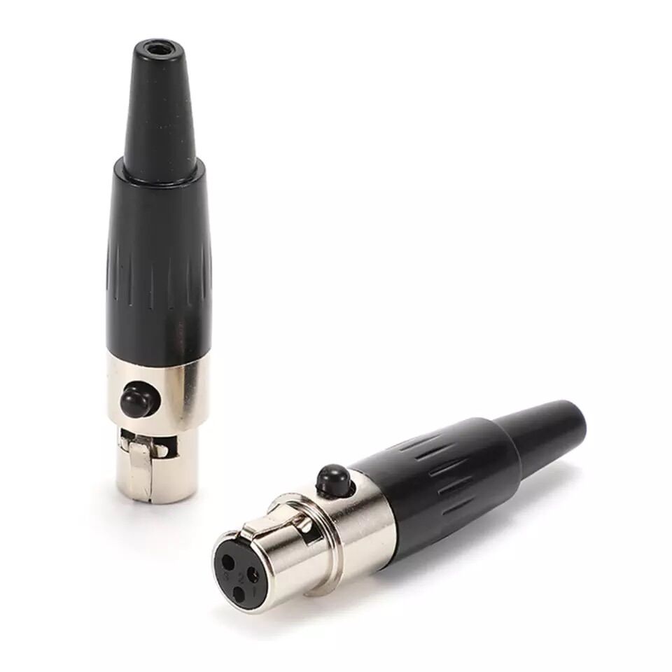 JACK  CANON 3 PIN MINI XLR MICRO