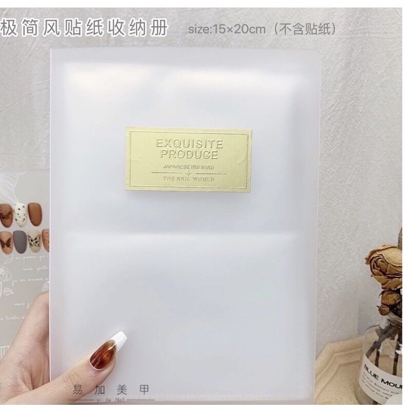 Sổ sticker ( Loại Tốt) trang trí móng ,80 miếng