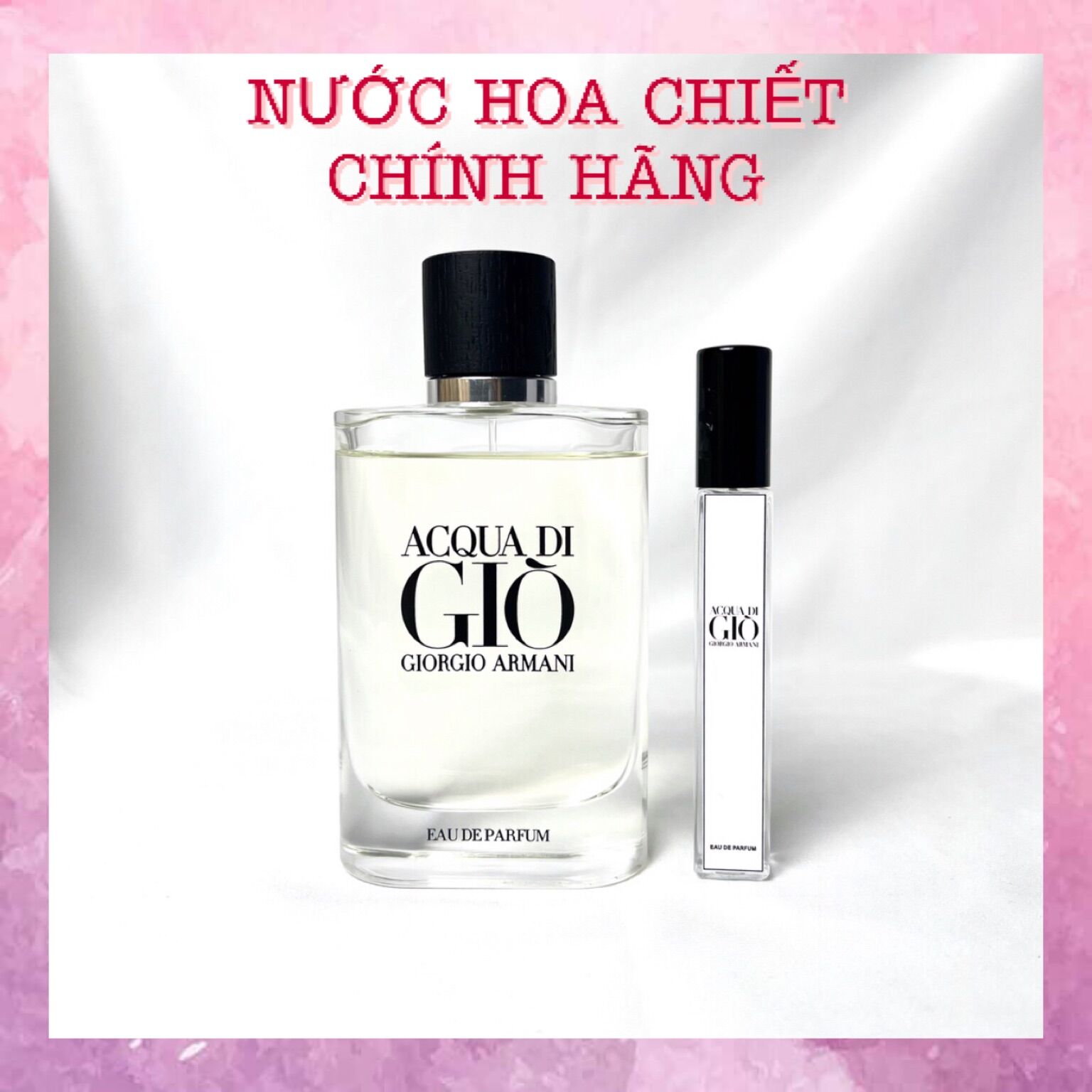 10ml Nước hoa chiết Giò trắng edp - Nước hoa nam