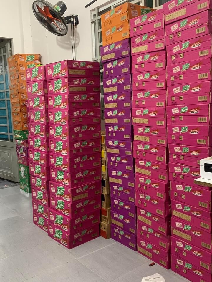 Thùng 30 gói mì 365 không chiên Mix ĐỦ VỊ .