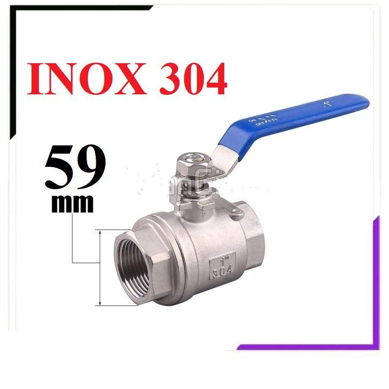 van 2inch 59mm inox 304