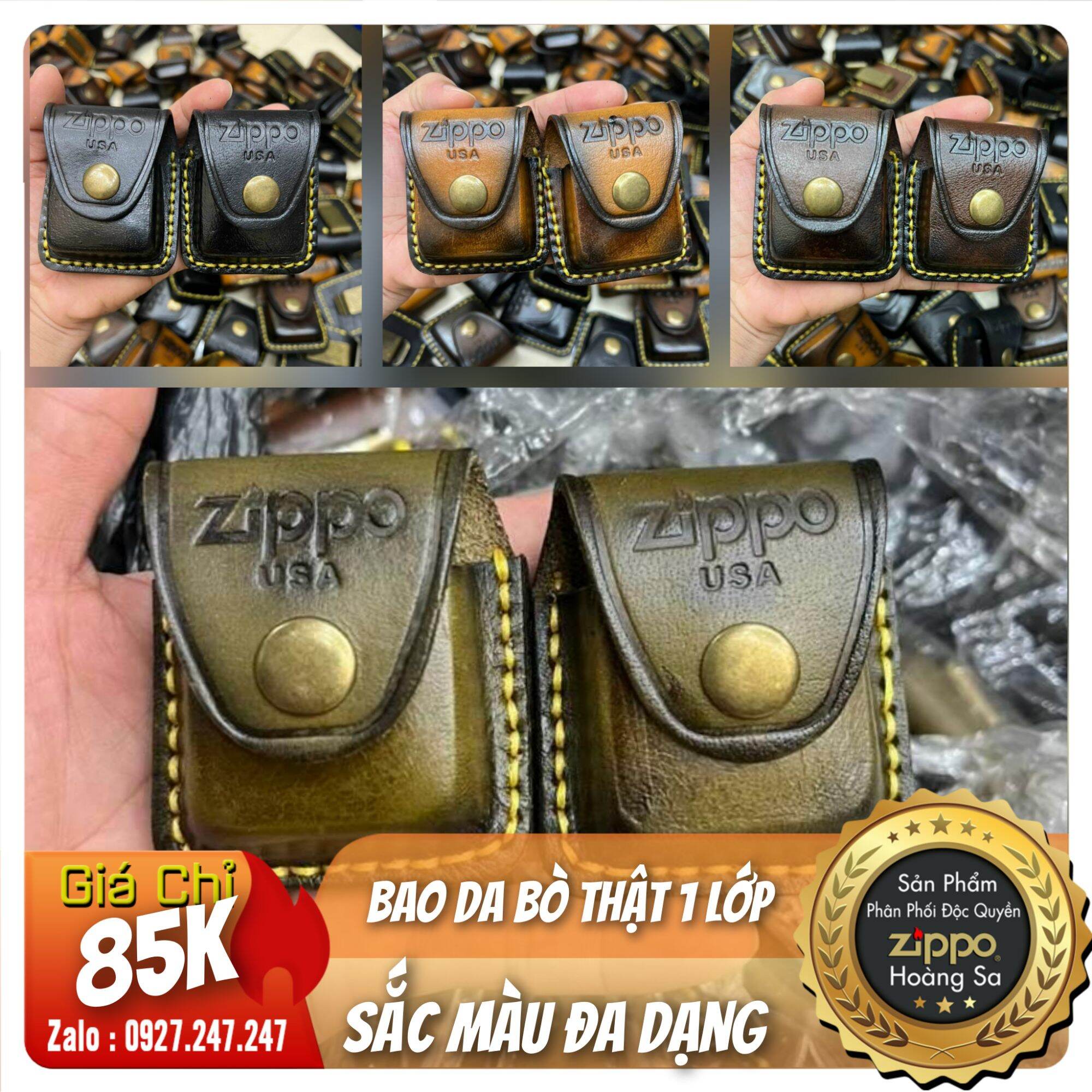 Bao da Zippo xịn