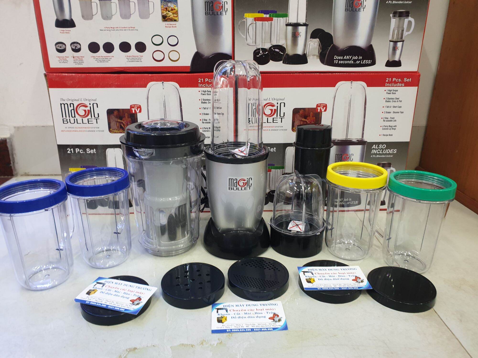 MÁY SAY SINH TỐ ĐA NĂNG MAGIC BULLET  21 PC . Set