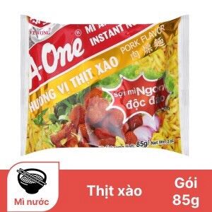 Mì A-One thịt xào 85g Thùng 15/ 30 gói
