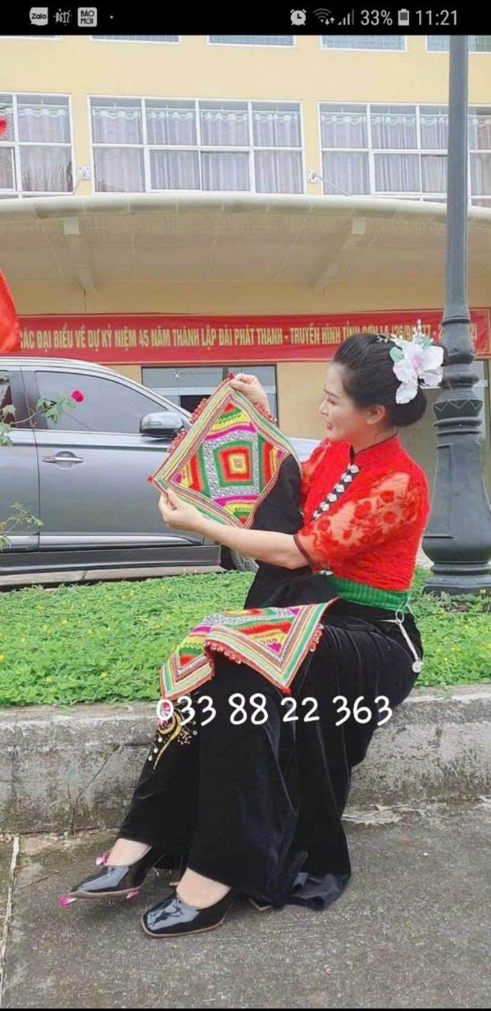 Hoa Ban cài đầu 033 88 22 363