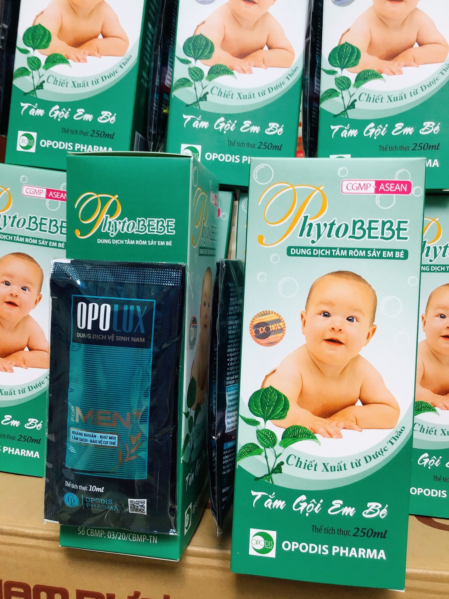 [HCM]Tắm rôm sảy em bé Phytobebe