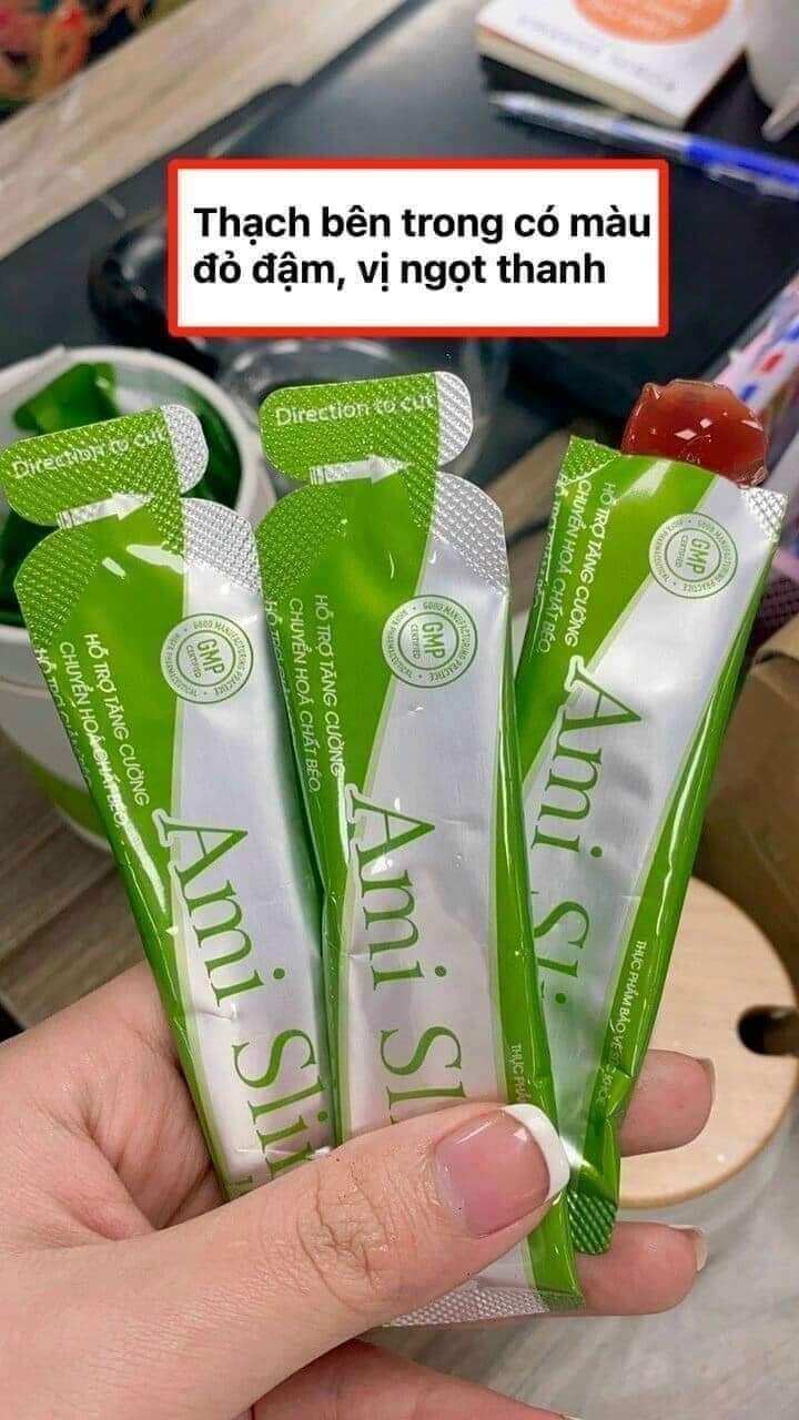 Thạch Giảm Cân Ami Slim Chính Hãng