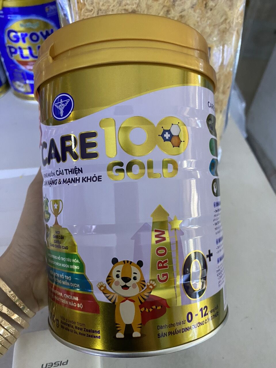 Sữa Care 100 Gold 0+ lon 800g