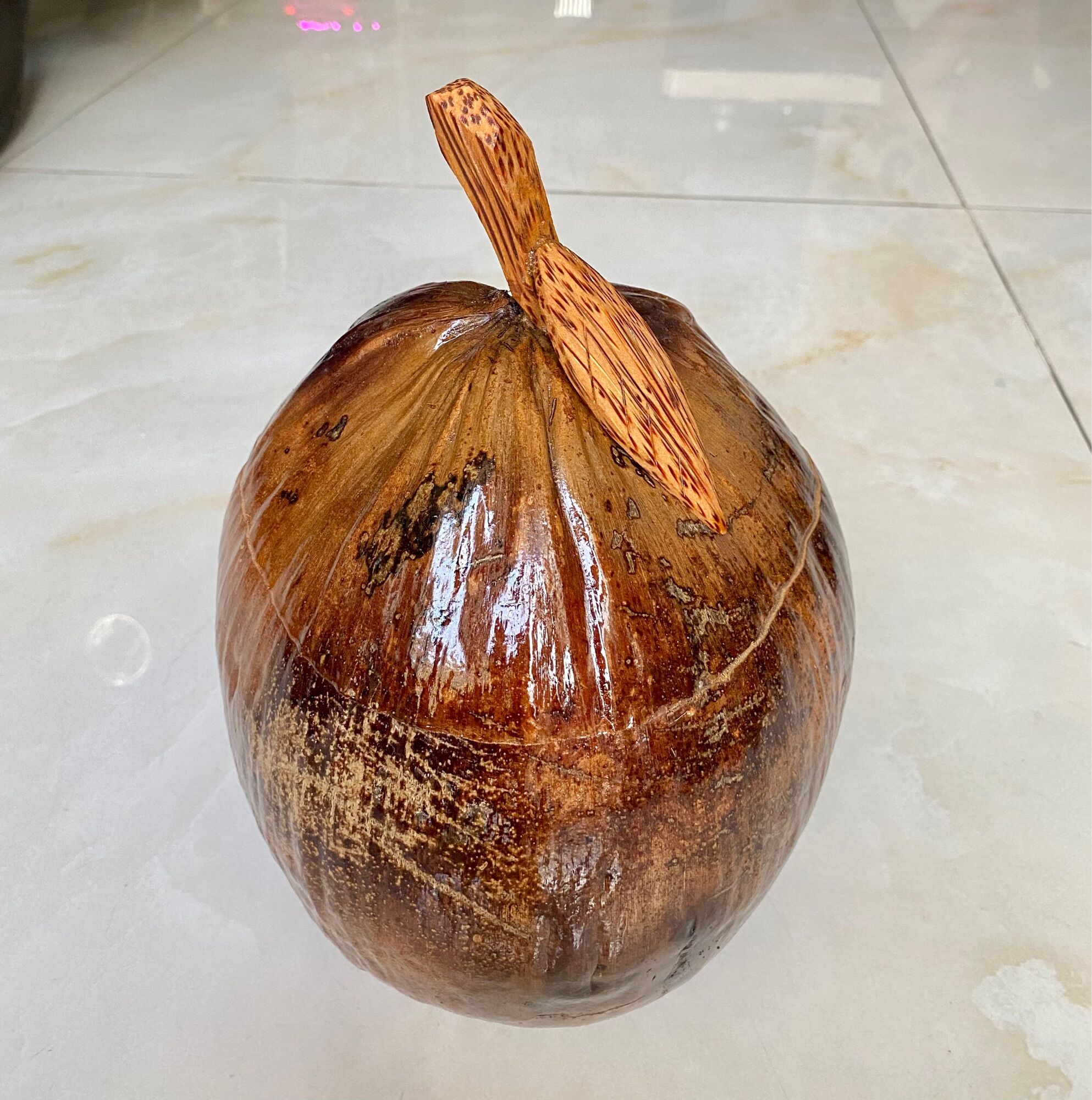 Vỏ bình ủ trà hình trái dừa