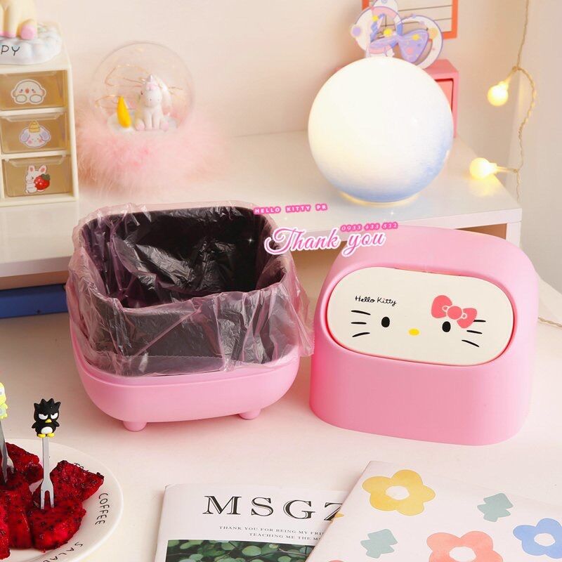 Thùng rác để bàn Hello Kitty - Melody