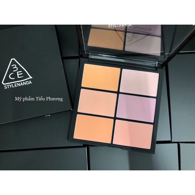 Bảng má hồng 3CE 6 ô Pro Multi Blush Color Palette