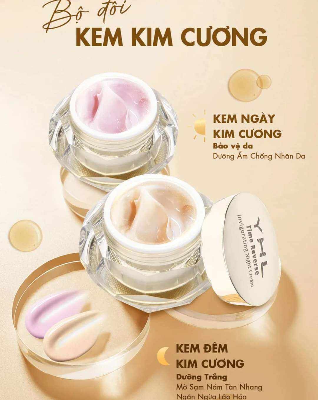 kem kim cương ngày  (sẵn hàng)