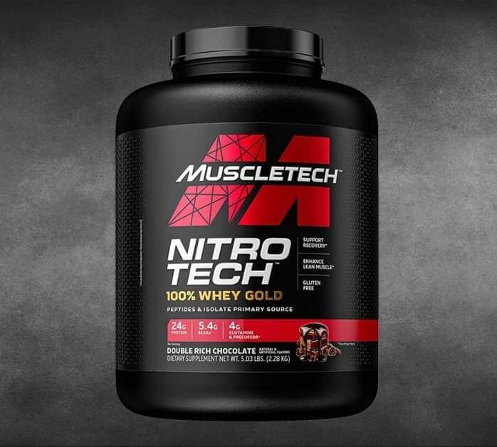 MUSCLETECH NITRO TECH WHEY GOLD 100% PROTEIN TĂNG CƠ 5LBS
