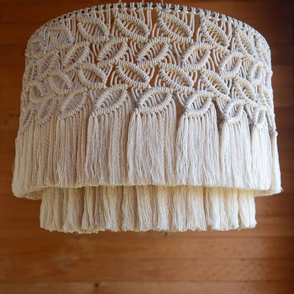 dây thừng macrame se cotton, dây trang trí, handmade đủ size 500g