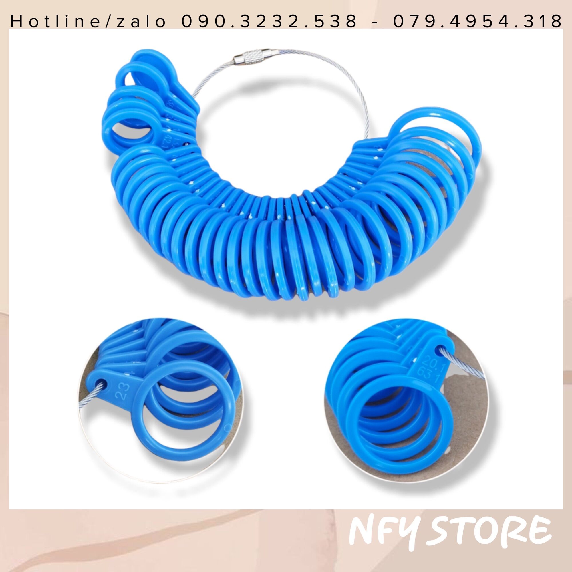 Bộ đo ni size nhẫn