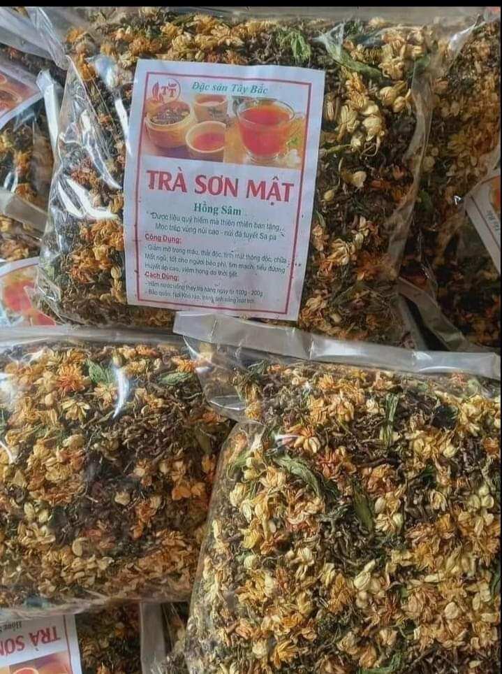 Trà Sơn Mật Hồng Sâm Sapa loại 1 túi 500gr