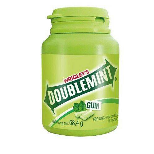 1 hộp kẹo sing gum Doublemint bạc hà