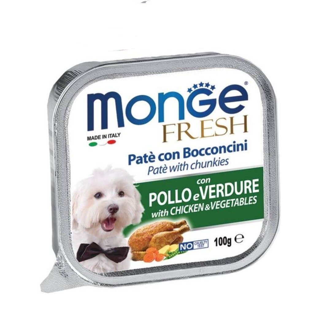 PATE MONGE cho chó nhiều vị thơm ngon 100g
