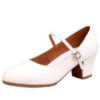 WUNUO | Giày Nhảy Dân Tộc Cho Phụ Nữ Giày Nhảy Hiện Đại Gót Đế Dày