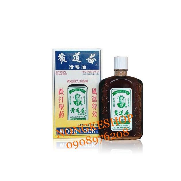 HCM DẦU NÓNG WONG TO YICK HONGKONG 50ML