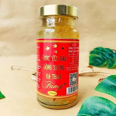 NƯỚC YẾN ĐÔNG TRÙNG HẠ THẢO 140ML