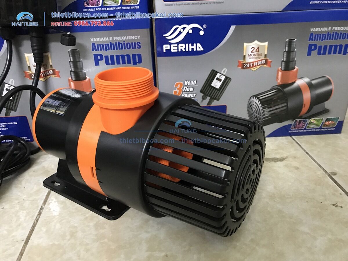 Máy bơm hồ cá koi periha pb-5000 tiết kiệm điện năng. phụ kiện hồ cá periha pb-5000