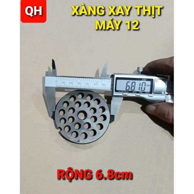 Xàng xay thịt đùn thịt đầu 12 đùn xương, xay cua, nghiền cá
