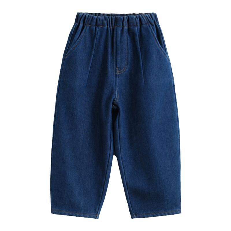 Fleece Lined Loose Fit Denim Pants Giá 660,000 Đồng*Miễn phí vận chuyển