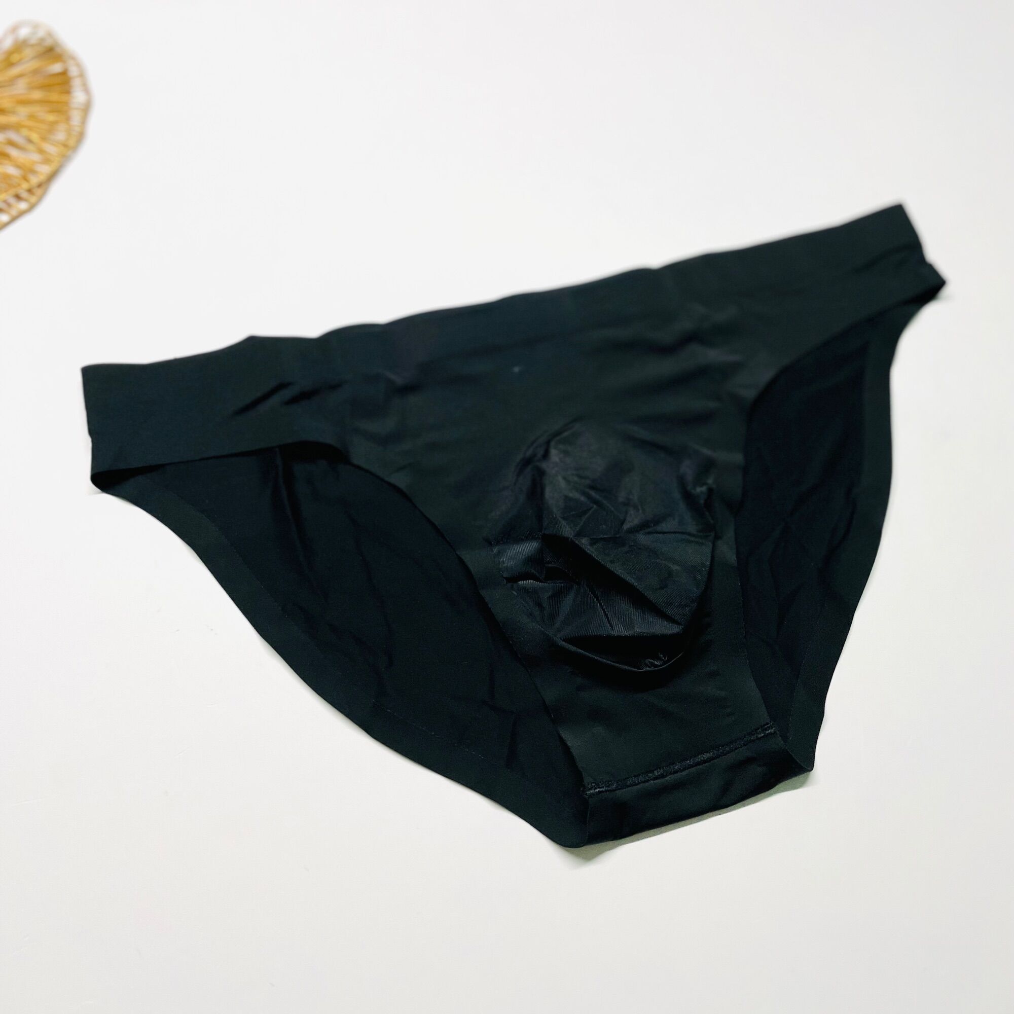 Quần lót nam bikini vải lụa size M-XL