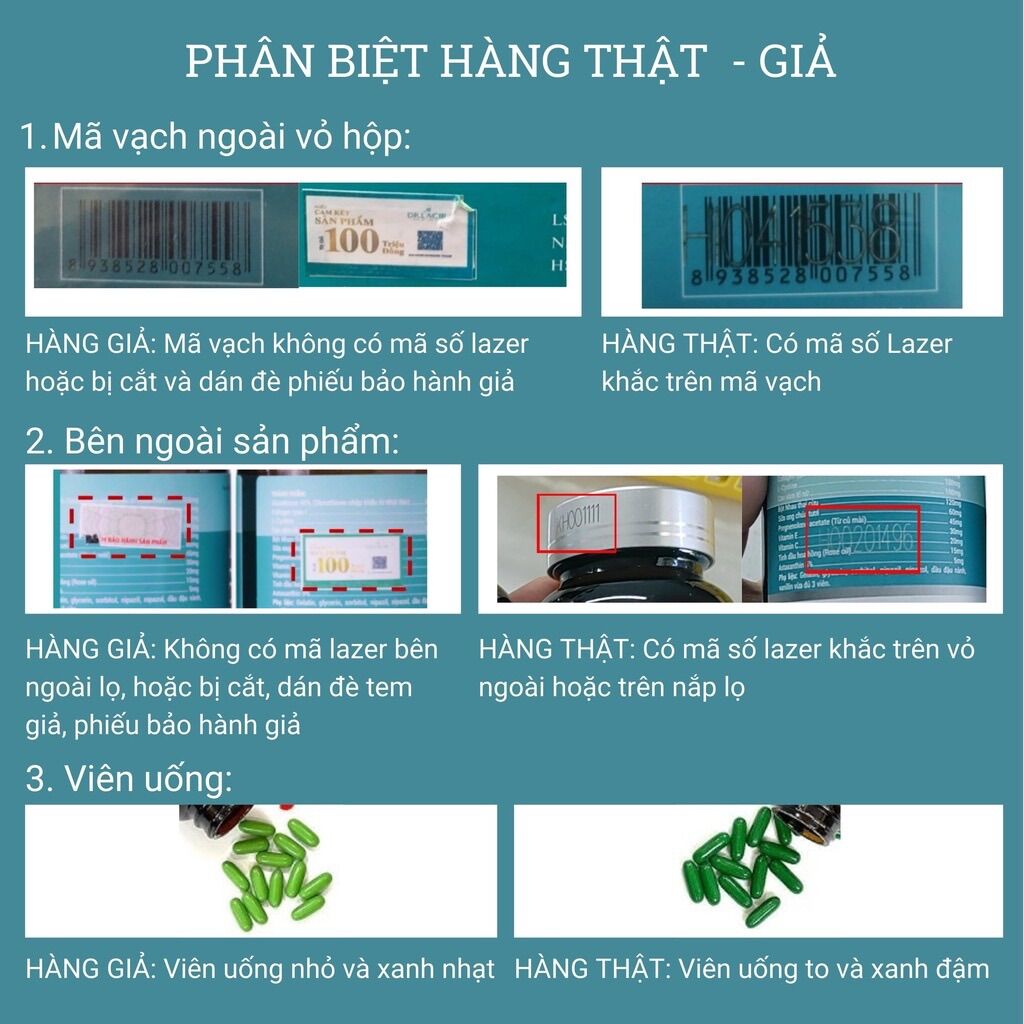 Viên uống trắng da Glutathione 600 Dr