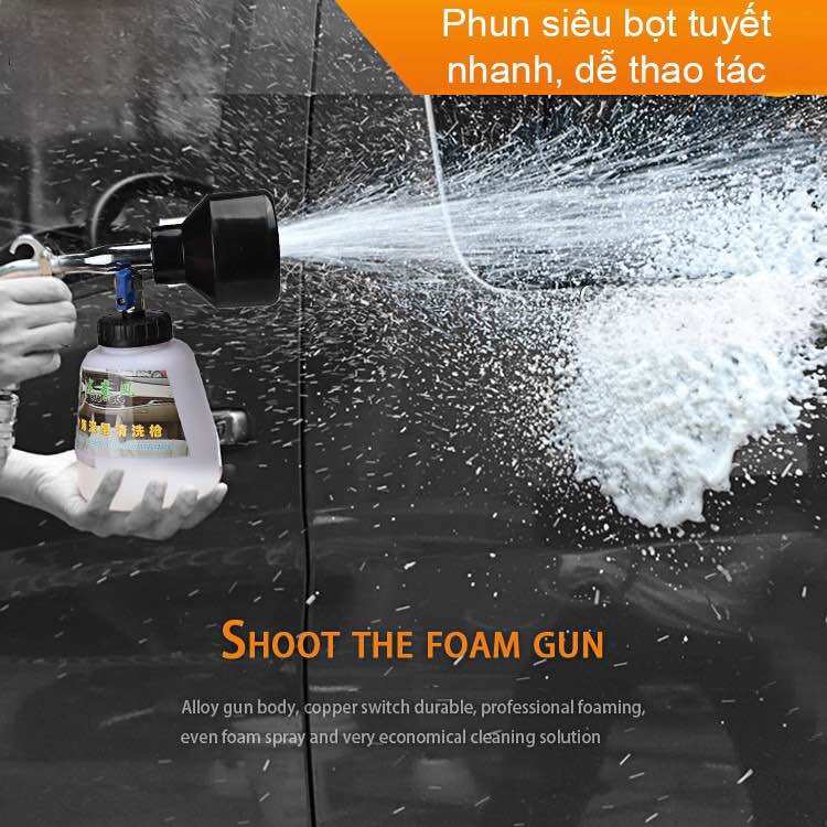 Bình tạo bọt rửa xe, bình phun bọt tuyết
