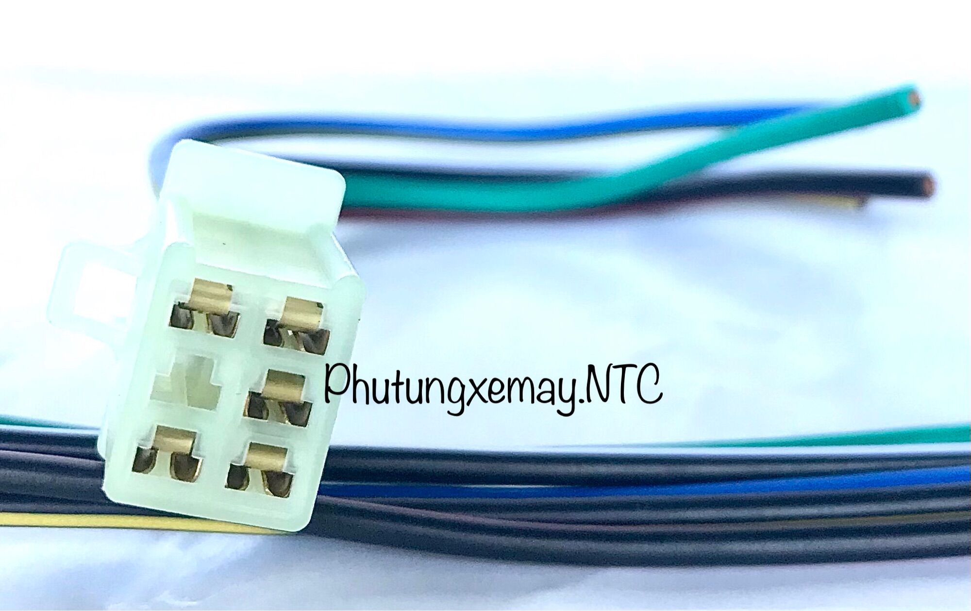 Jack cắm ic 5 chân honda gắn xe dream - wave cao cấp dây ghim ic dr w chui ic xe