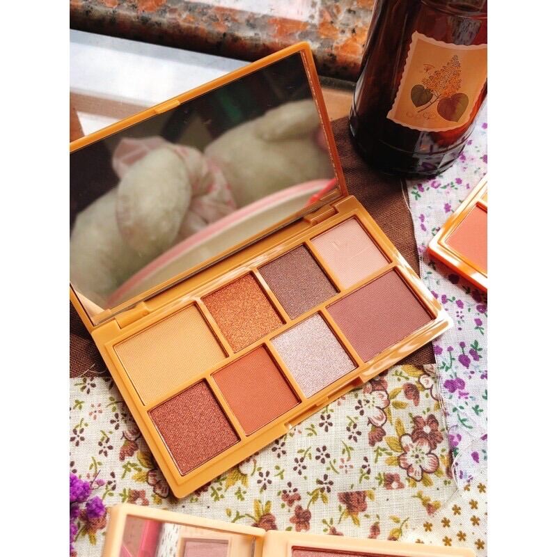 [HCM]Bảng phấn mắt Makeup Revolution I Heart   Cookie Dough eyeshadow palette tách set makeup revolution i heart revolution eyeshadow palette bảng màu mắt trang điểm makeup