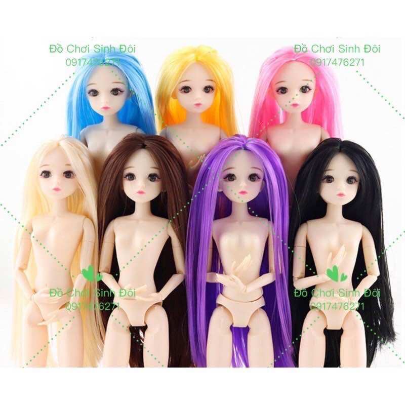 Búp bê 30 cm - 20 khớp , mắt 4D