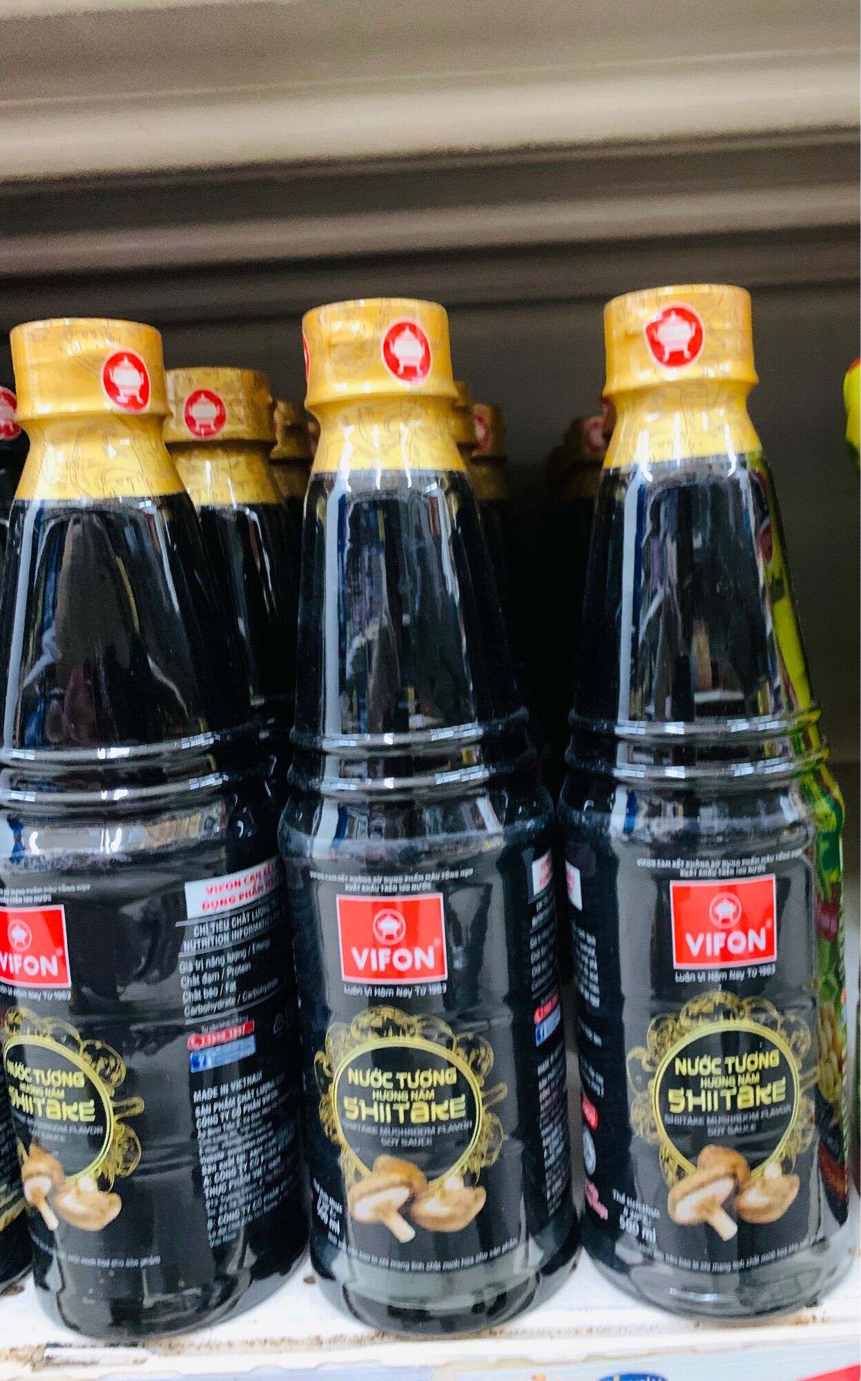 Nước tương Vifon đậu nành/ nấm 500ml