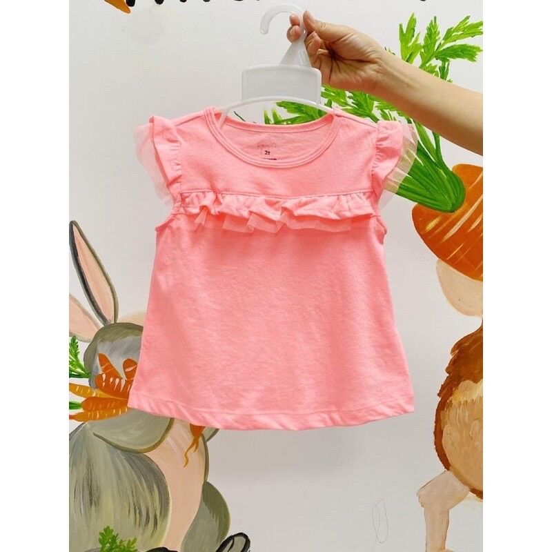 Áo thun kiểu bé gái
