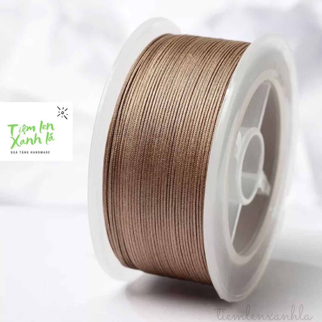 Dây đan vòng tay size 0.4mm , dây ngọc đan vòng 0.4mm