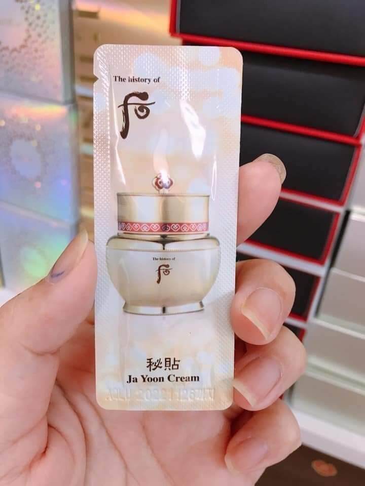[HCM](Combo 10 gói)Kem Dưỡng Tự Nhuận Whoo Bichup Ja Yoon Cream 