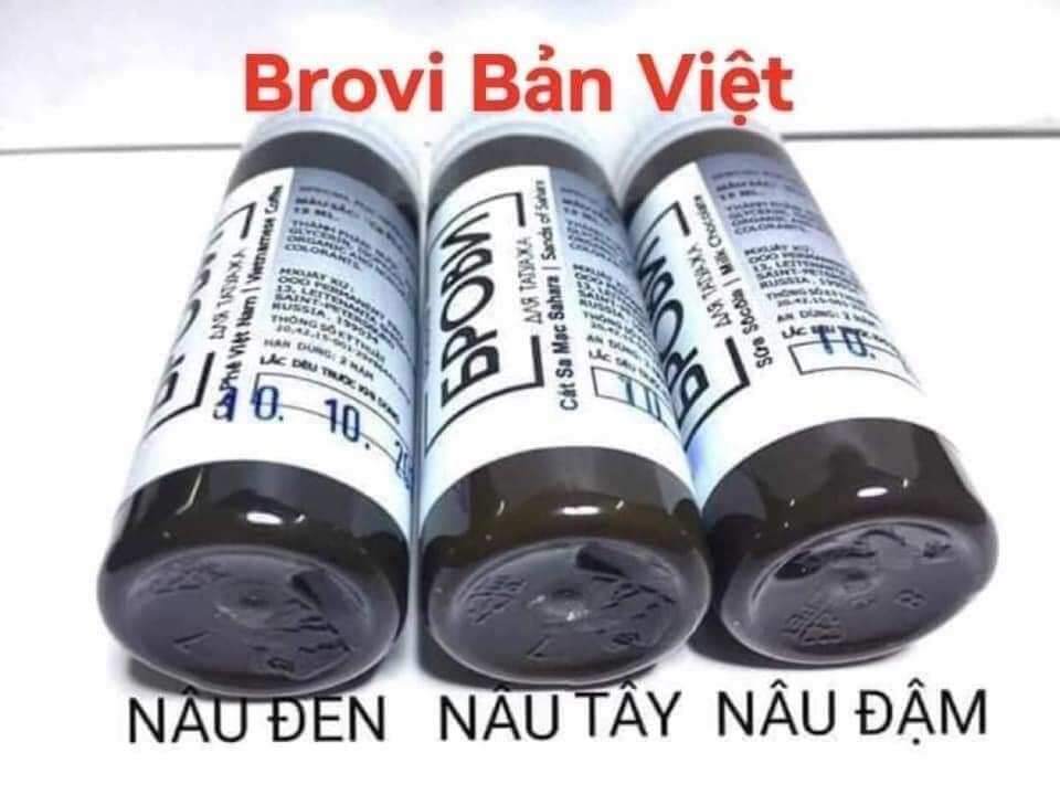 Mực Brovi Chính Hãng (Bản Việt)