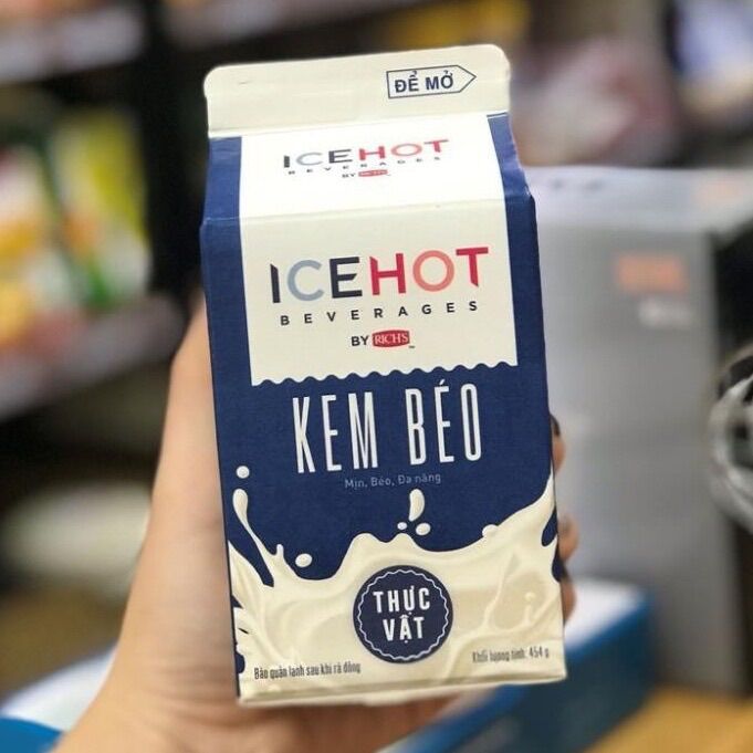 KEM BÉO THỰC VẬT icehot (RICH) - hộp 454g