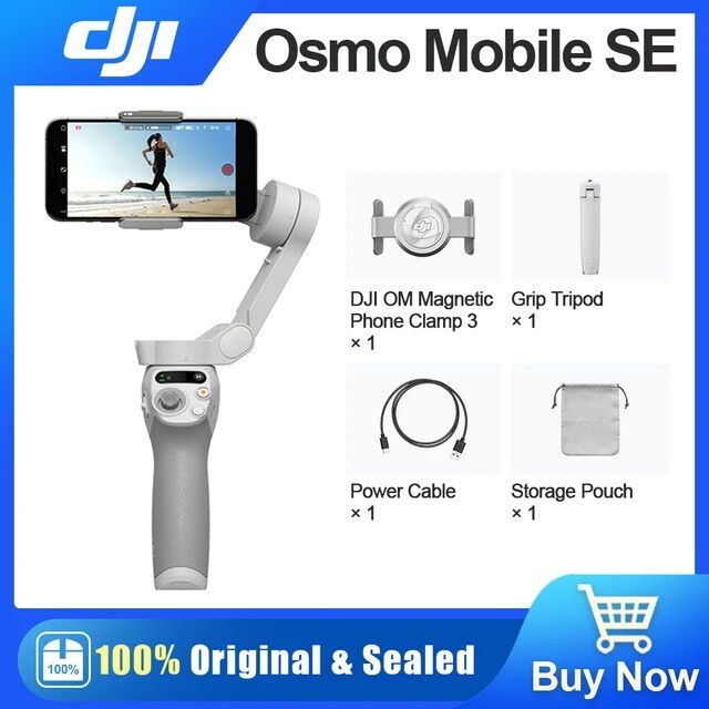 Tay cầm chống rung gimbal dji om mobile se - chính hãng
