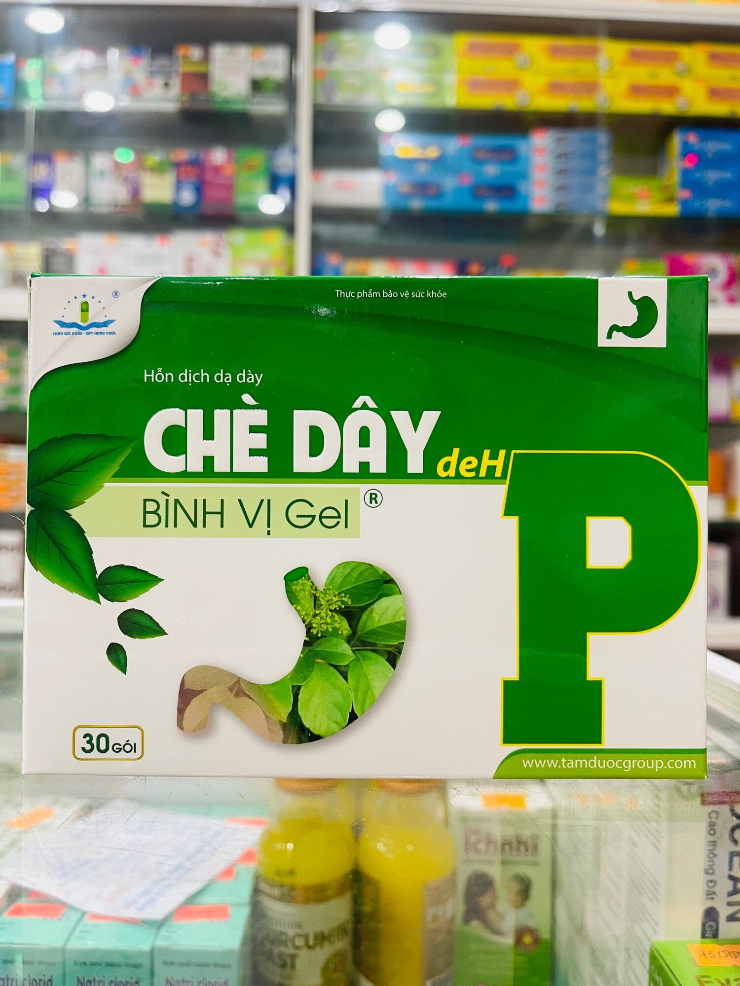Chè dây dehp bình vị gel -30 gói - hỗ trợ giảm đau và loét dạ dày tá tràng đại tràng