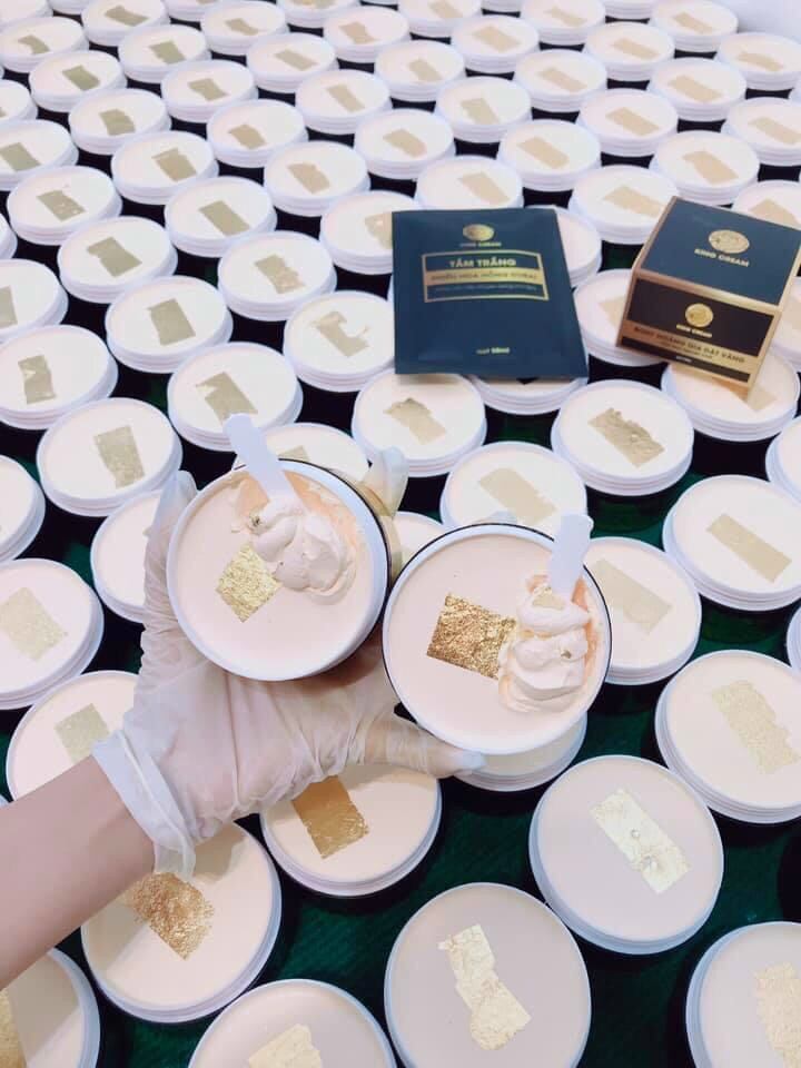 Combo kem body dát vàng King Cream