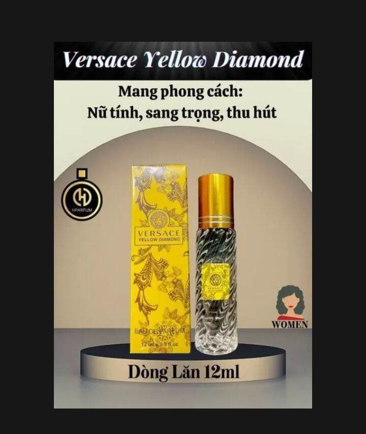 Versace Tinh dầu thơm Hparfum dạng lăn 12ml
