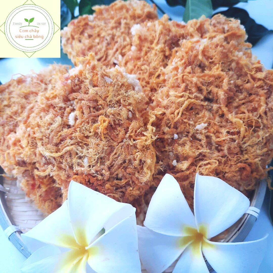 CƠM CHÁY SIÊU CHÀ BÔNG - bịch 380gr