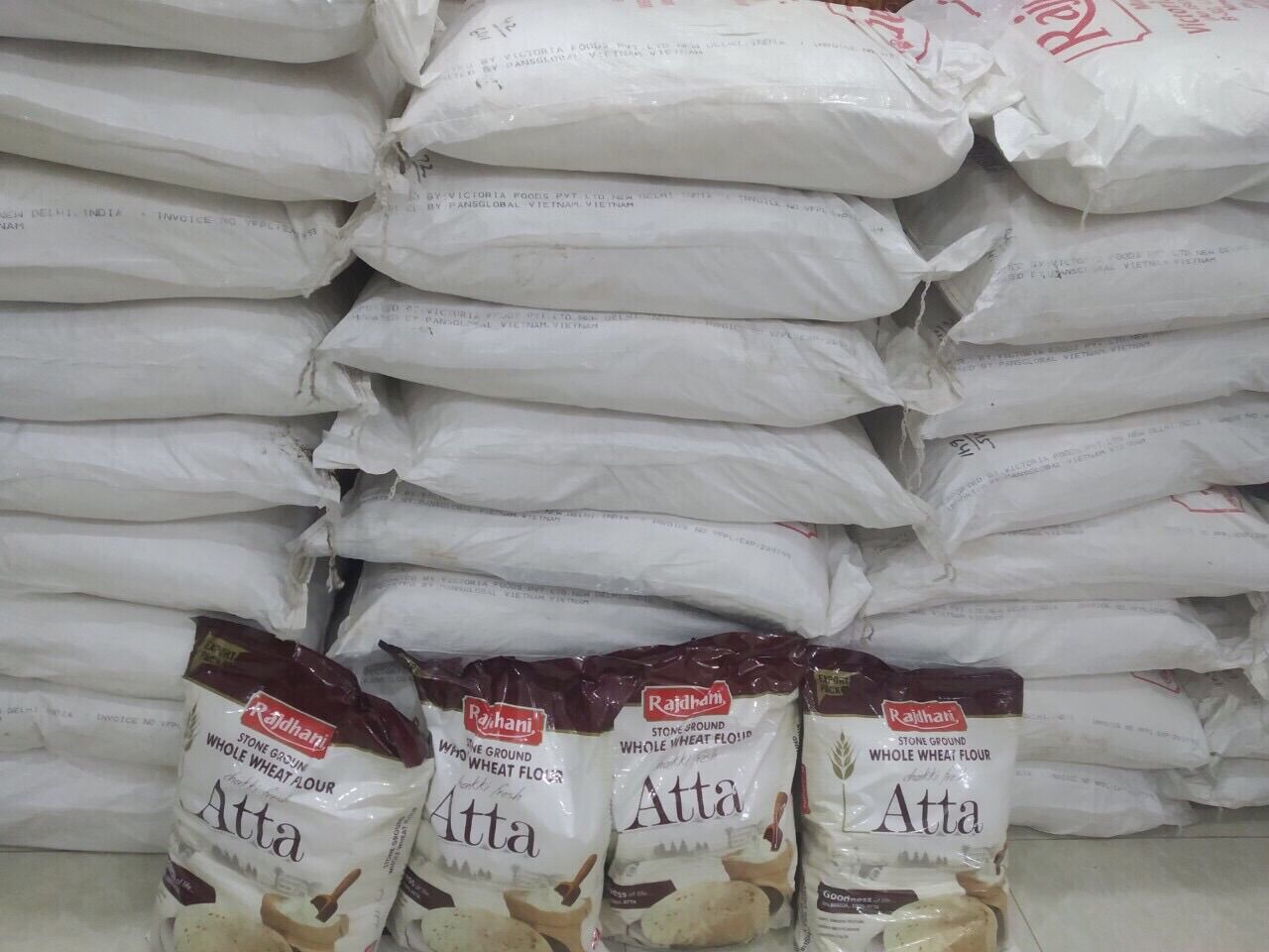 1kg Bột mỳ nguyên cám Ấn Độ