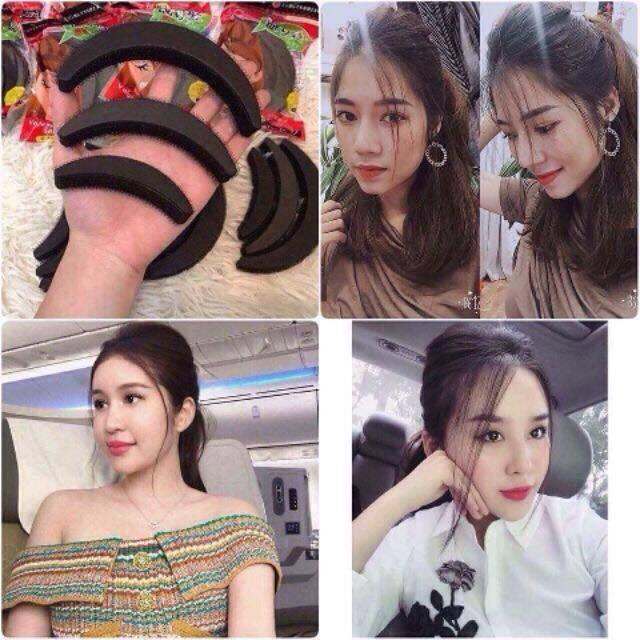 Kẹp phồng chân tóc, Dụng cụ độn phồng mái giá rẻ - gồm 3 cái